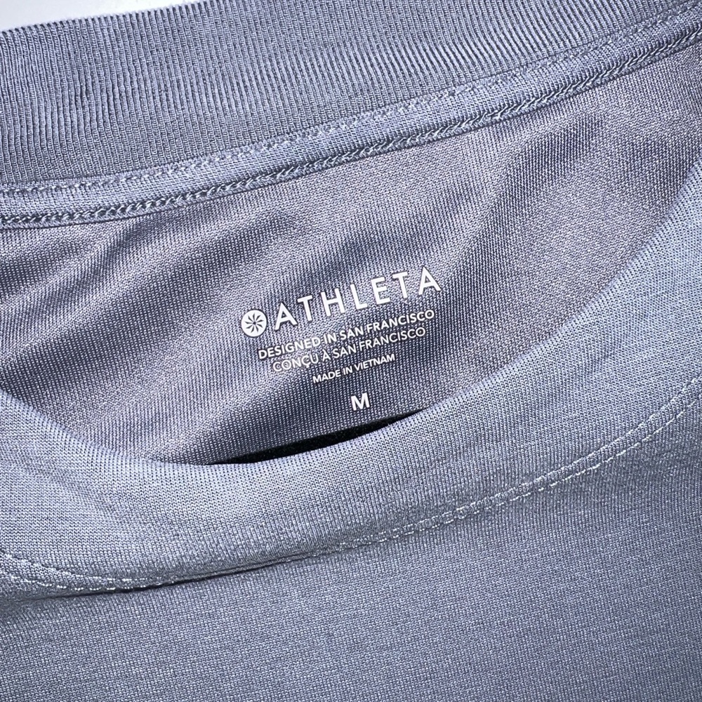 Athleta Gray Muscle Tee for Women size M - Picture 2 of 8